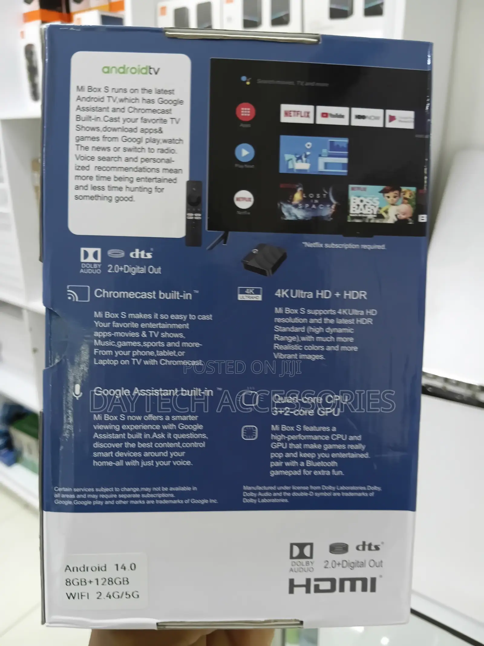 Android Q3 Box S- Ultra Hd TV Box