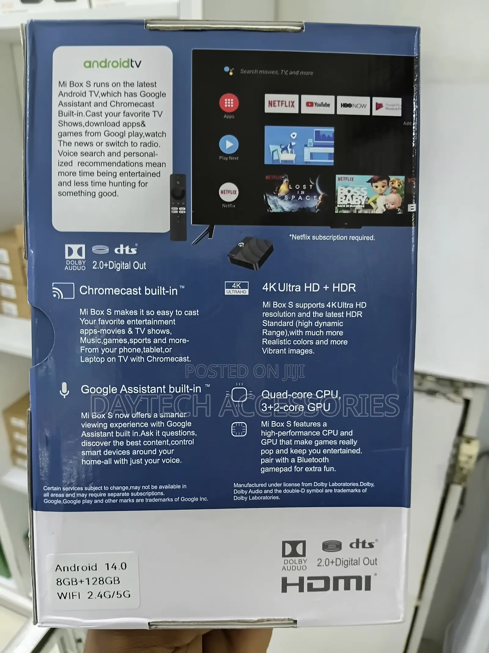Android Q3 Box S- Ultra Hd TV Box