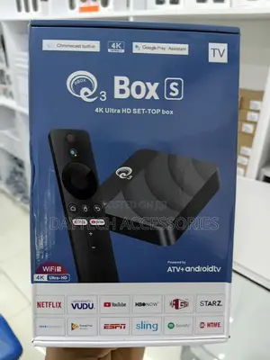 Q3 Box S Smart Android TV Box 8GB 128GB Android 14