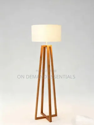 Wooden Floor Lamp Size: 40 × 150cm