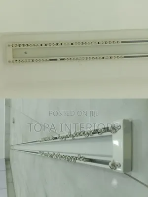 Modern Durable Double Curtain Rail Track