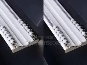 Modern Durable Double Curtain Rail Track