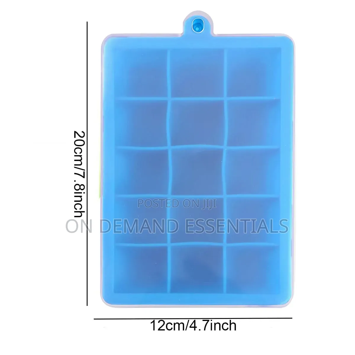 Silicone Ice Cube Tray With Lid