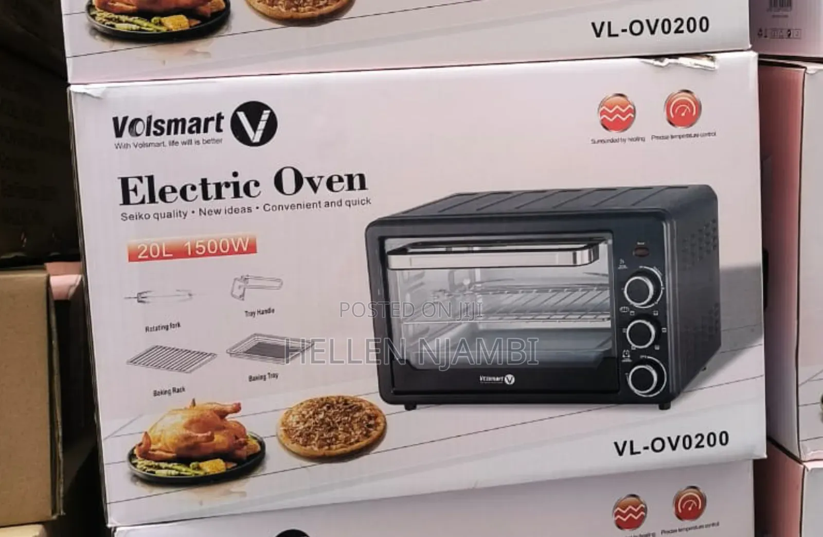20 Litres Volsmart Electric Oven