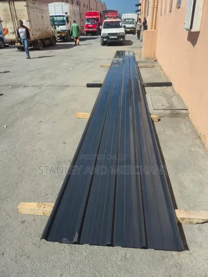 Charcoal Grey Box Profile Galvanized Sheets 30 Gauge. Delivery Also