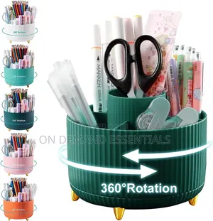 Stress-Free 360° Rotating Desk Organizer