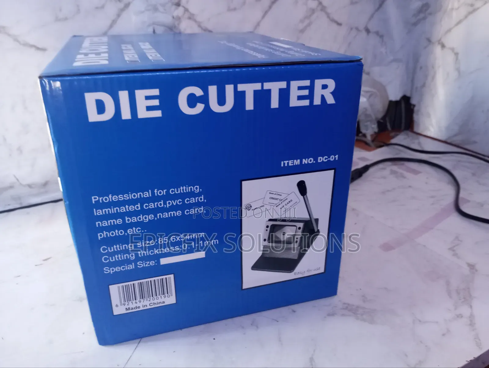 Laminated Id Cards Cutting Die Cutter Available