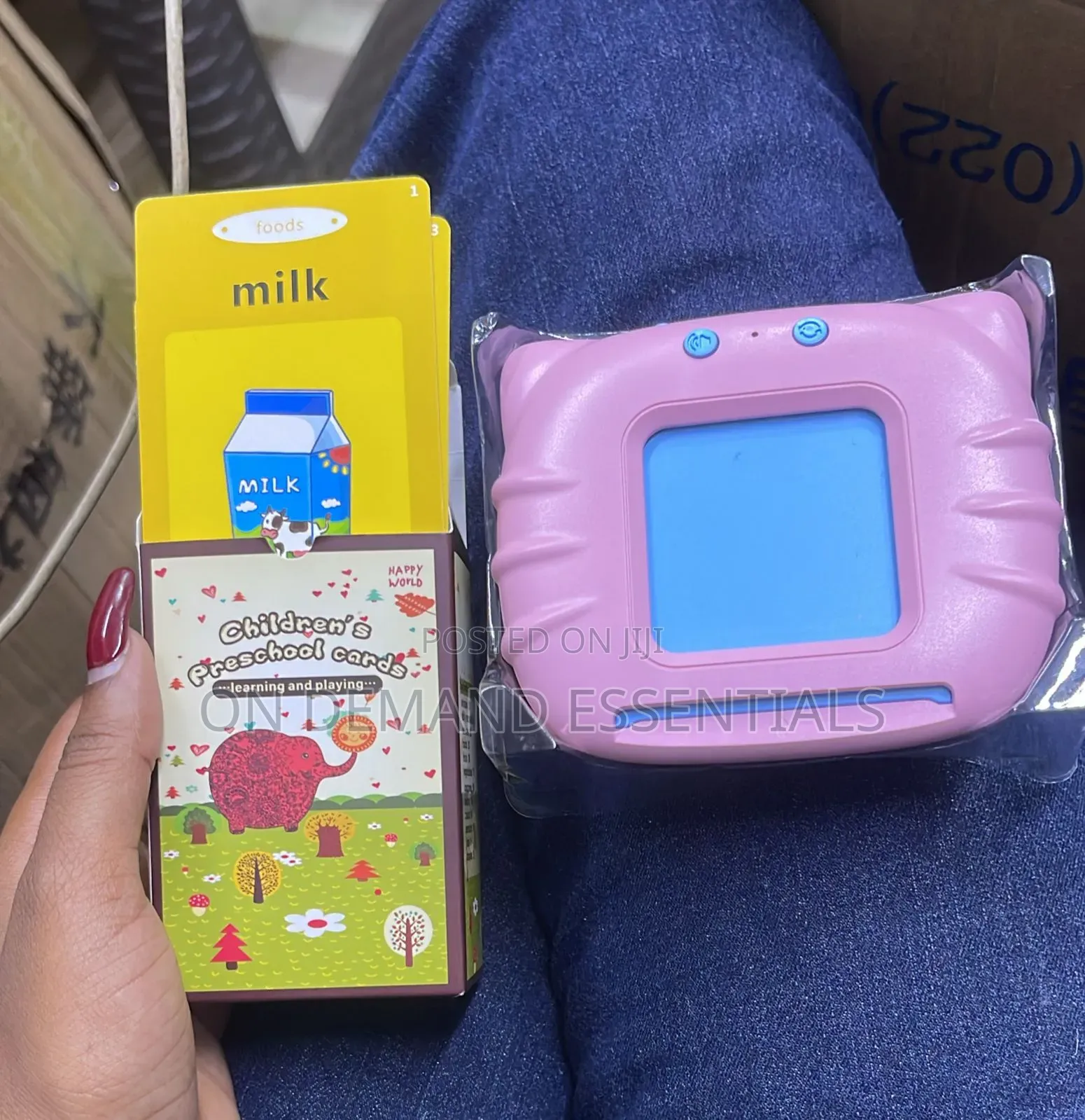Educational Talking Flash Cards Learning English Machine