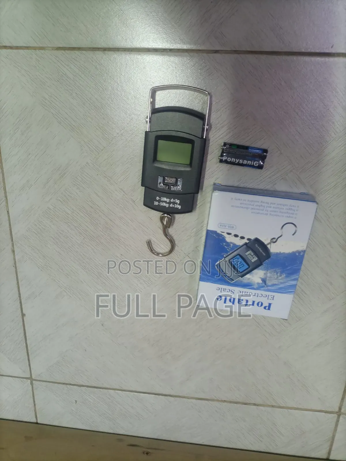 Portable Electronic Scale