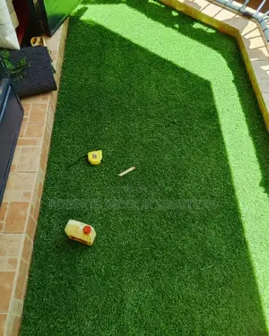 Grass Carpet That Adds a Vibrant Texture to Your Balcony