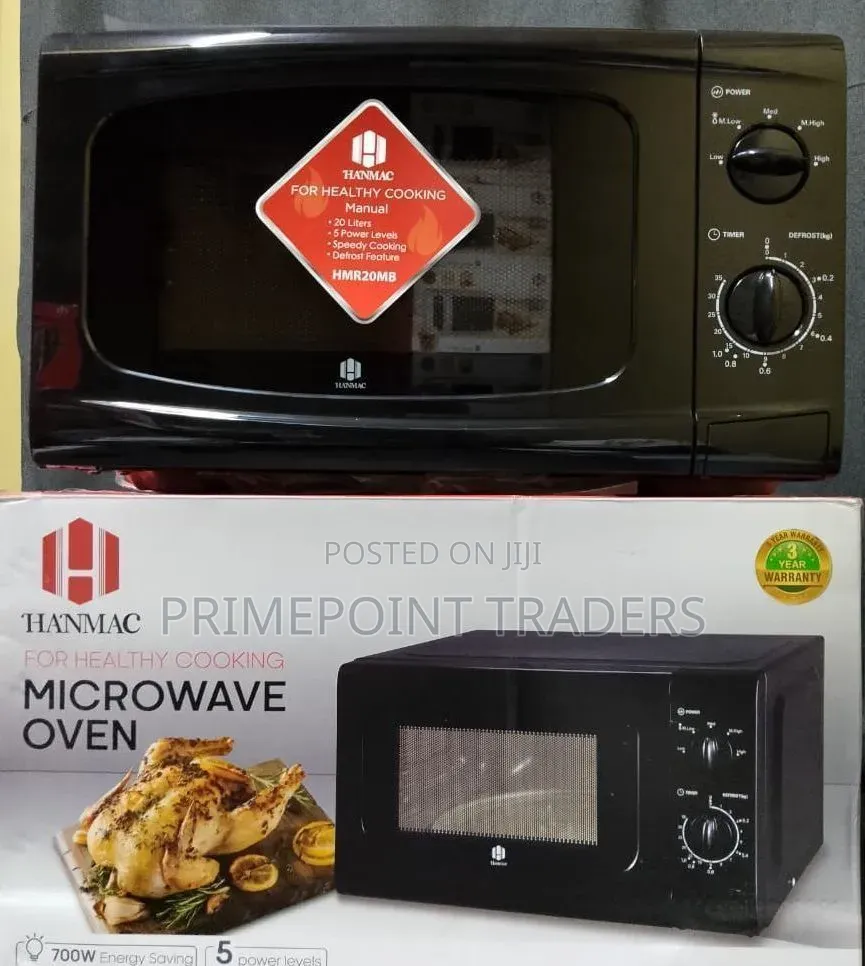 Hanmac Manual Microwave 20L,Fast, Easy Reliable Cooking Every Day