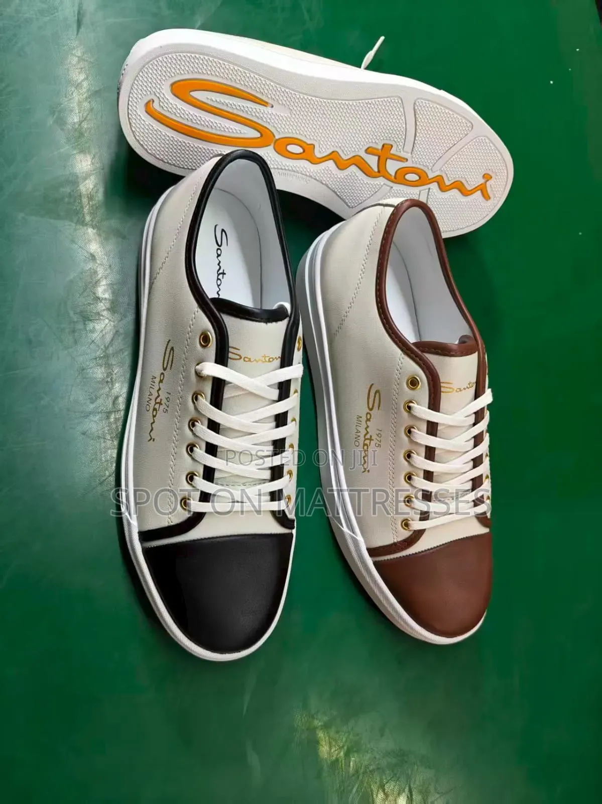 Santoni Rubber Shoes. Sizes 40-45. Delivery Services Available.