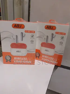 ABJ Wireless Stereo Type Wireless Earpods With Earbud