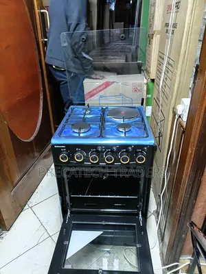 Electromate 50x55 Standing Cooker – 3 Gas + 1 Electric Plate