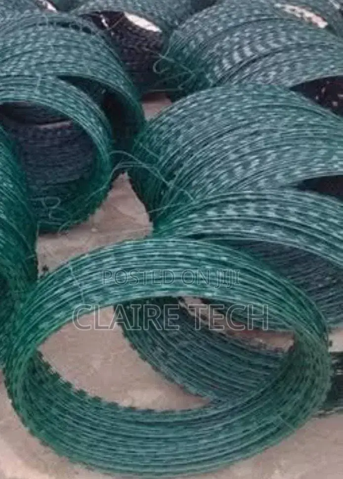 Green Razor Wire