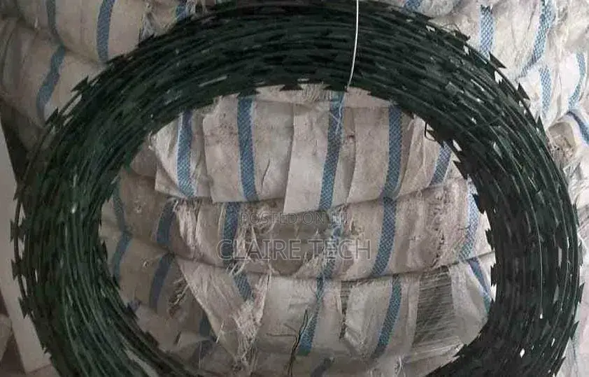 Green Razor Wire