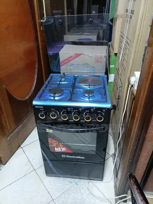 New Electromate 50x55 Gas Cooker With Electric Hot Plate