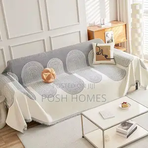 Big Fitting Reversible Chenille Cotton Sofa Blankets/Cover