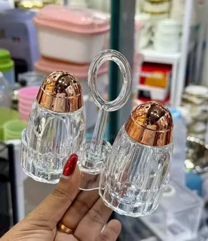 Acrylic Cruet Seasoning Set Dining Shaker Set