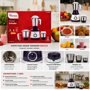Heavy Duty RAMTONS MIXER GRINDER-b