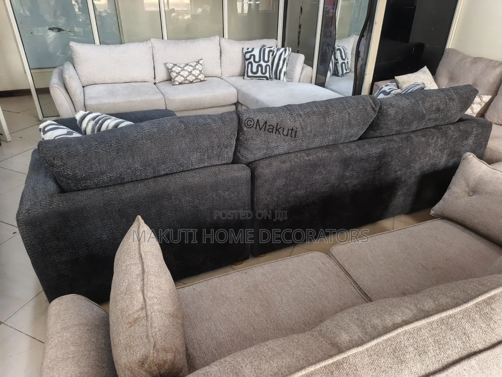 10 by 6ft Reversible Sectional Sofa