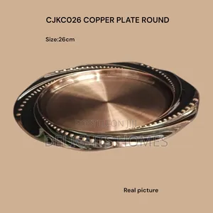 Steel Plate Round 28cm-B