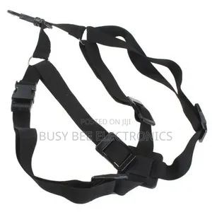 Black Adjustable Universal Sax Harness Shoulder Strap