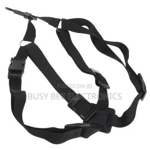 Black Adjustable Universal Sax Harness Shoulder Strap