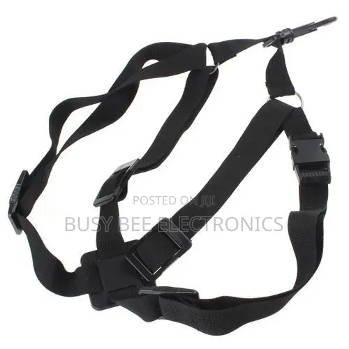 Black Adjustable Universal Sax Harness Shoulder Strap