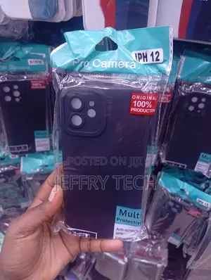 iPhone 12 Deep Dark-Blue or Black Hue Matte Case