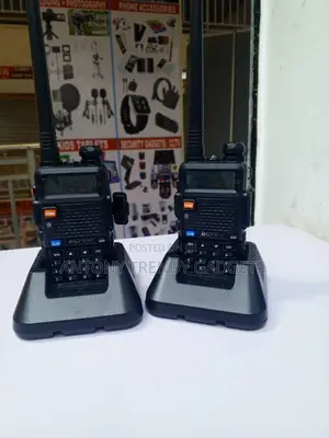 Baofeng UV-5R Walkie Talkie Pair Dual Band Two-Way Radios
