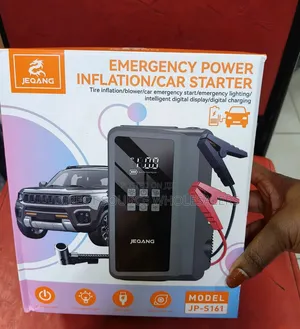 Emergency Car Jump Starter With LED Light Power Bank