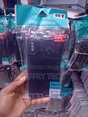 iPhone X or XS Max100% Original Production" Flexible Back Cover.