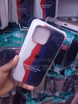 iPhone 16 Pro Max Rainbow" or "Patriot" Split Design Case