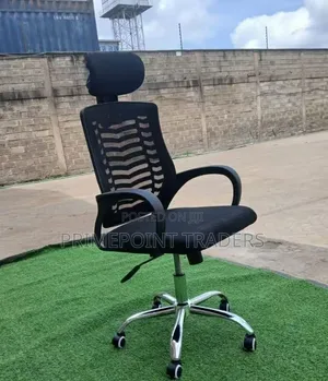 Modern Adjustable Mesh Office Chair With Headrest