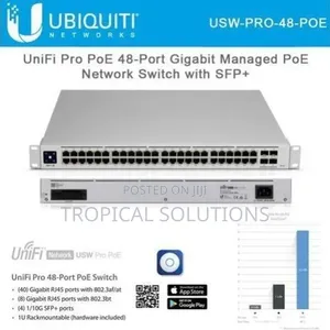 Ubiquiti Unifi Switch USW-PRO-48-POE Available