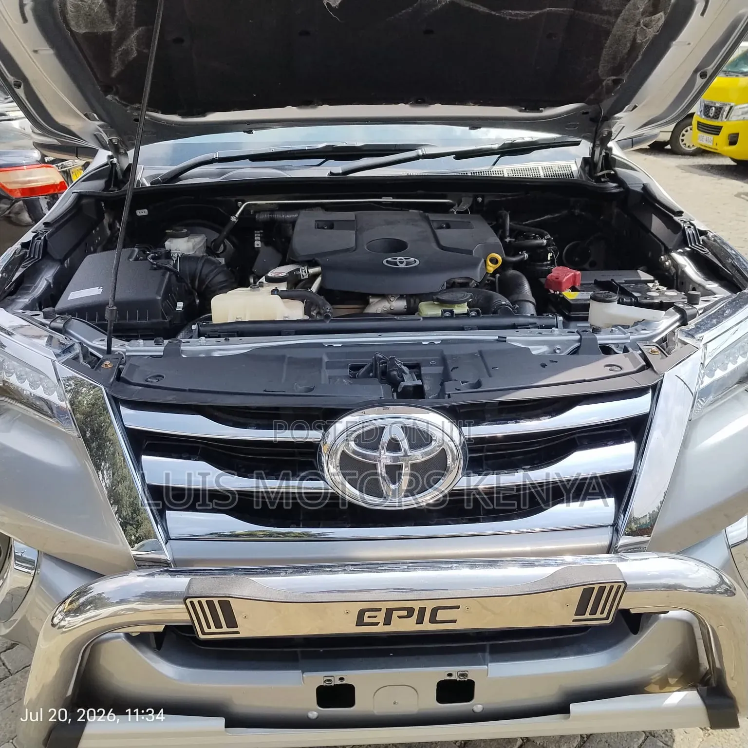 Toyota Fortuner 2020 Silver