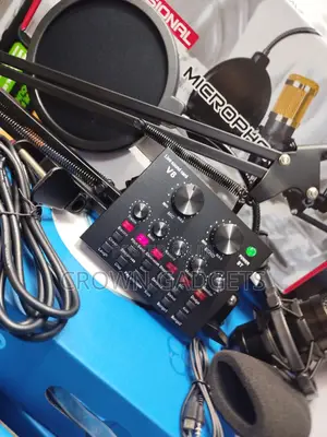 BM800 Studio Microphone V8 Audio Interface for Podcasting