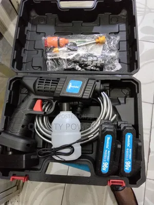 Portable Cordless High-Pressure Car Washer Gun Kit.