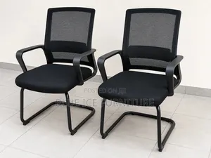 Executive Mesh Visitors Chair Black