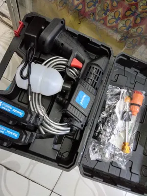 Portable Cordless High-Pressure Car Washer Gun Kit