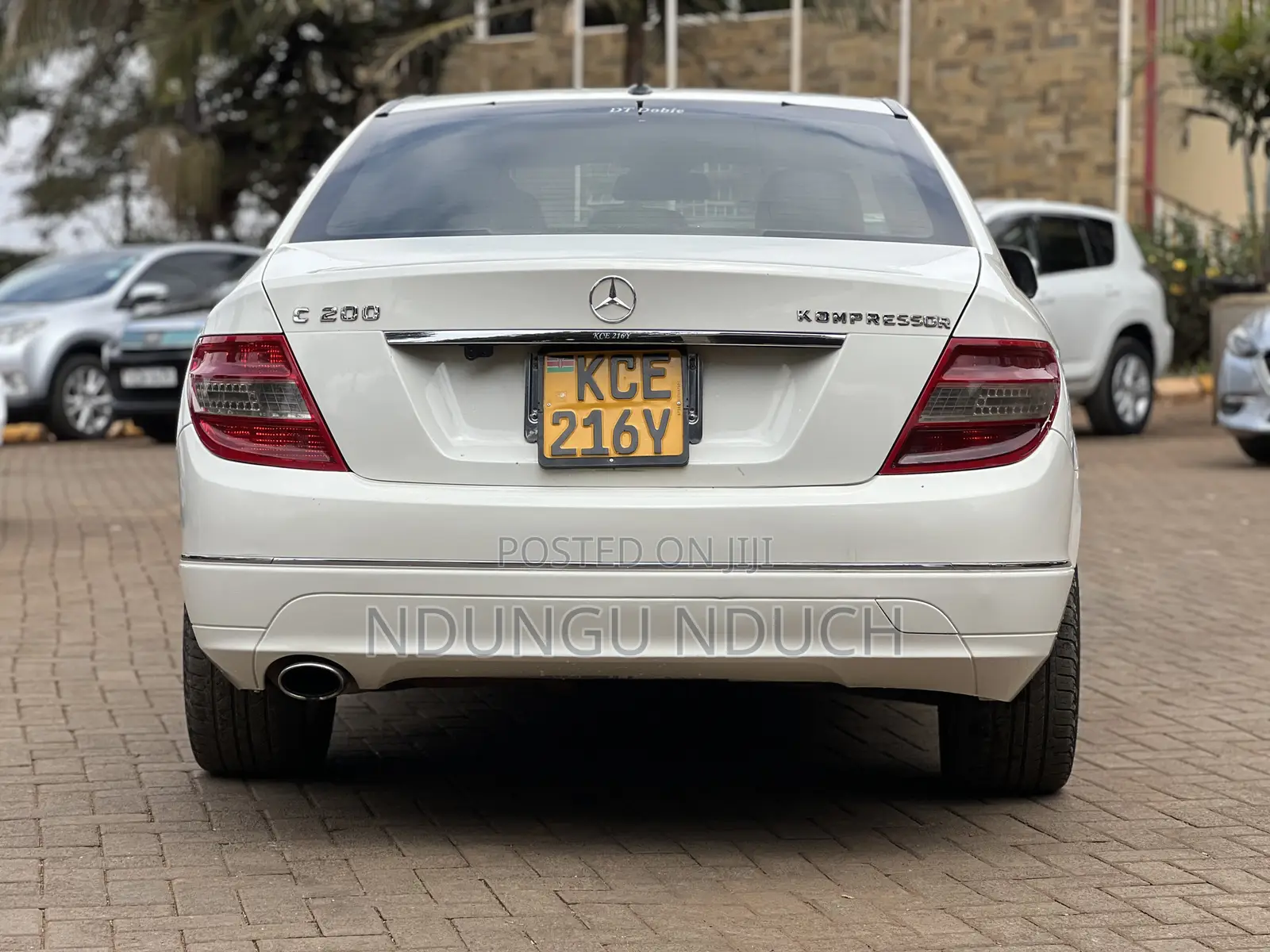 Mercedes-Benz C200 2008 White