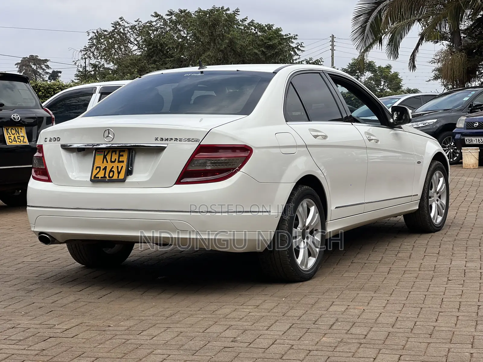 Mercedes-Benz C200 2008 White