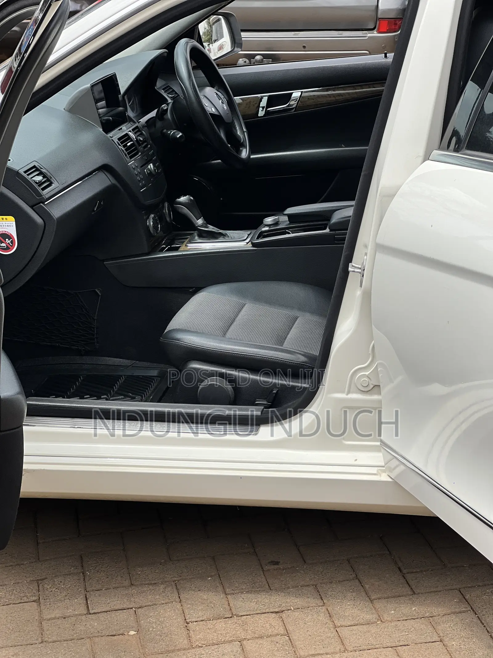 Mercedes-Benz C200 2008 White