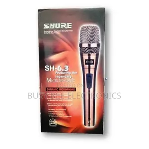 Shure SH 6.3 Microphone With Cable - Gold