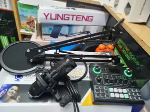 BM800 Condenser Mic V9 Live Streaming Recording Kit