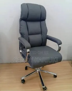 Premium High Back Executive Grey Office Chair