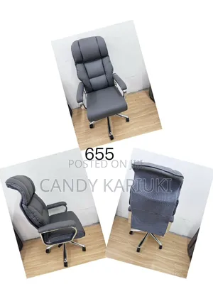 Premium High Back Executive Grey Office Chair