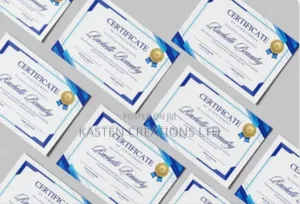 Certificates Printing and Awards