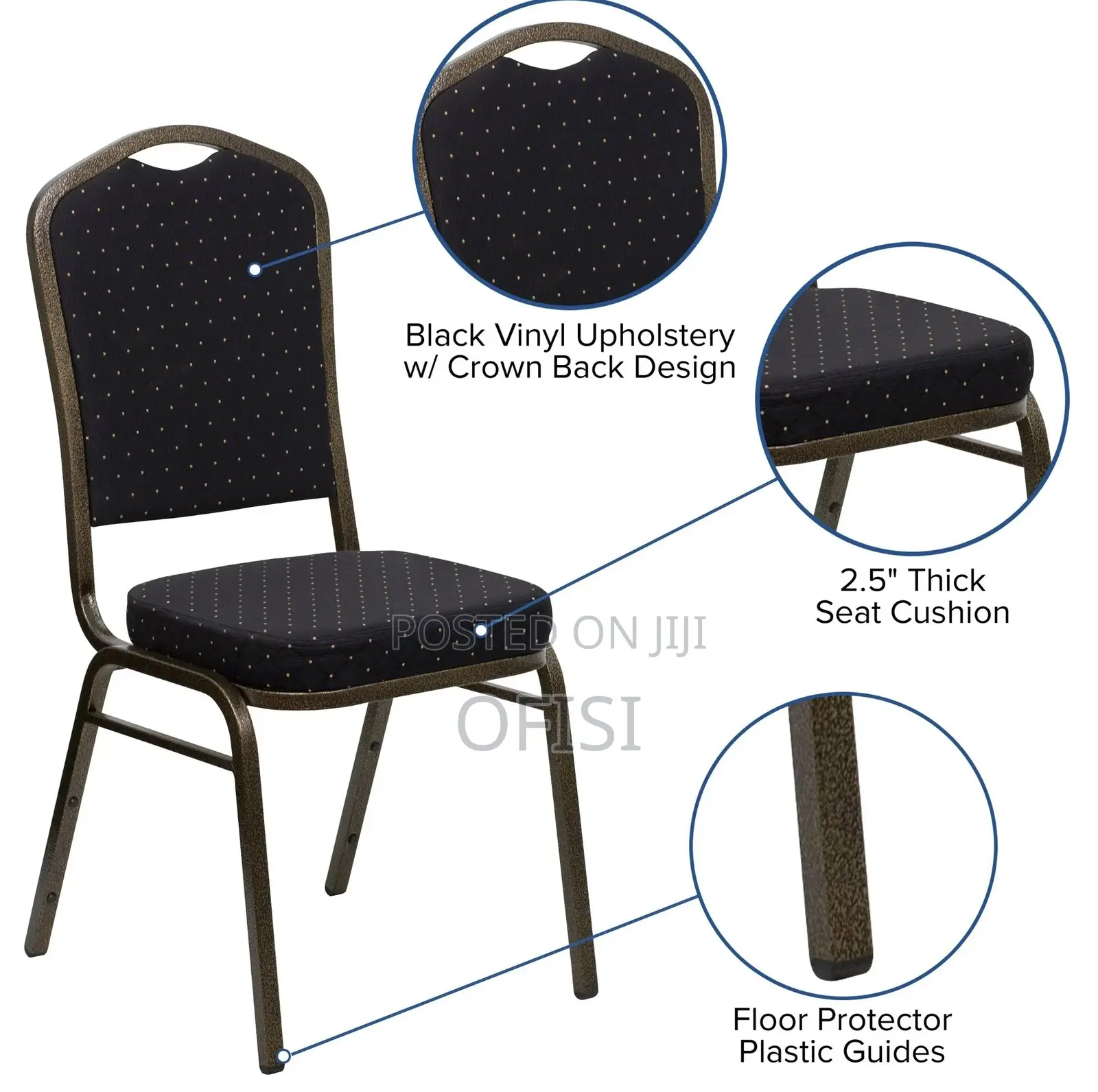 Conference Chair; Banquet Stackable Conference Chairs